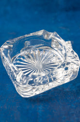 '70s Starburst Clear Glass Ashtray